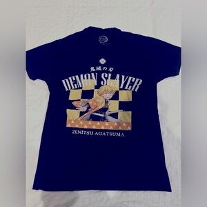 Demon Slayer: Kimetsu No Yaiba Zenitsu
Checkered T-Shirt Size Small
